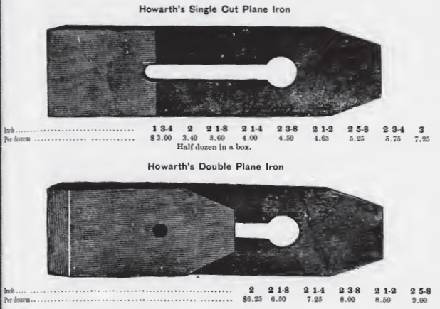 1900 howarth irons